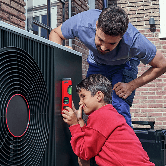 Simplicité d’implantation : grâce à son nouveau concept de sécurité, trouver son emplacement idéal à l’extérieur est un jeu d’enfant 