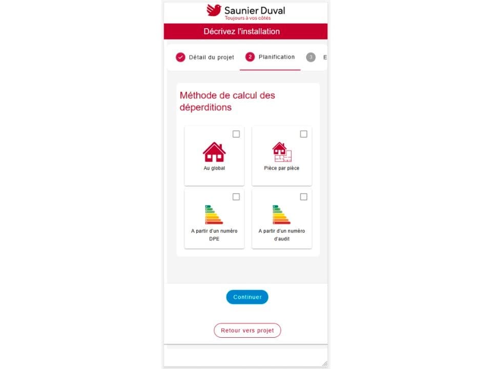 Calculez les déperditions