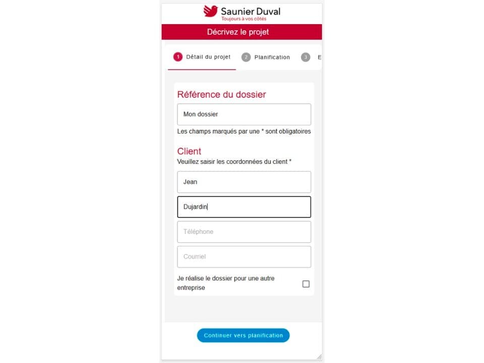 Créez une nouvelle étude