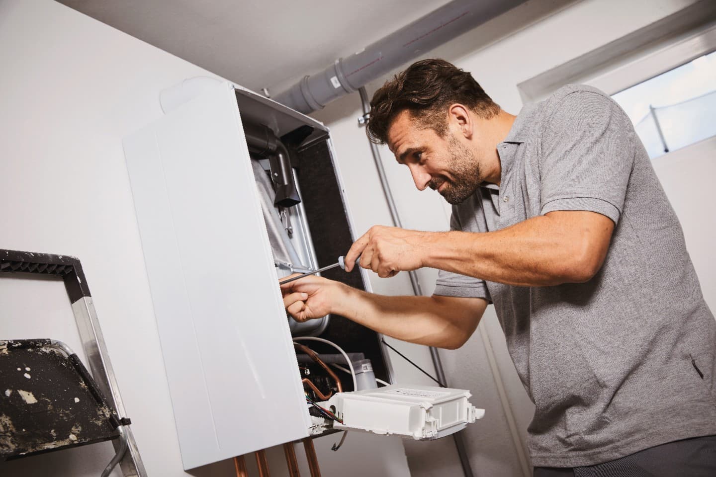 Installation de la chaudière