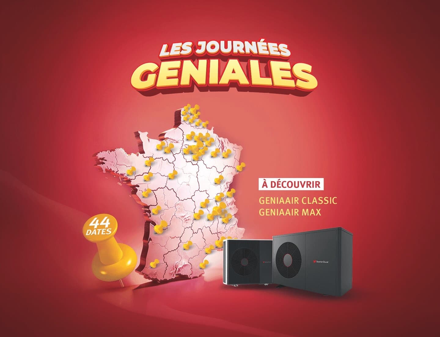 Professionnels Saunier Duval qui se prennent la main